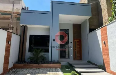 Casa com 2 quartos à venda, 90 m² por r$ 520.000 - itaocaia valley (itaipuaçu) - maricá/rj