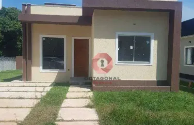 Casa com 3 dormitórios à venda, 100 m² por r$ 610.000,00 - são josé do imbassaí - maricá/rj