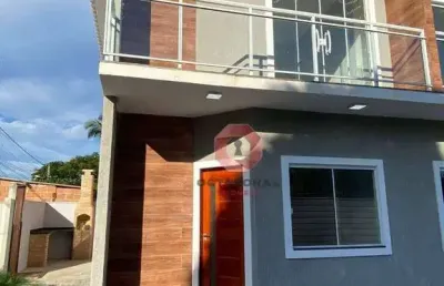 Casa com 2 quartos à venda, 65 m² por r$ 330.000 - jardim atlântico leste (itaipuaçu) - maricá/rj