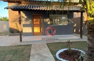 Casa com 3 quartos  à venda, 90 m² por r$ 520.000 - jardim atlântico leste (itaipuaçu) - maricá/rj