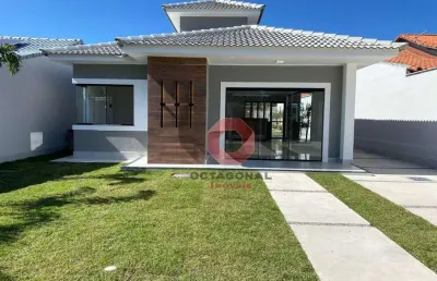 Casa com 3 quartos à venda, 132 m² por r$ 850.000 - jardim atlântico leste (itaipuaçu) - maricá/rj