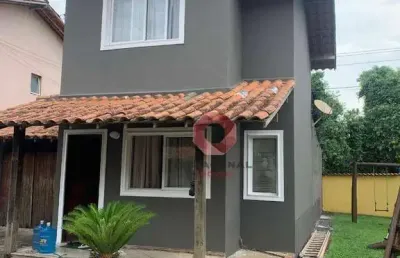 Casa com 2 dormitórios à venda, 90 m² por r$ 450.000,00 - barroco (itaipuaçu) - maricá/rj