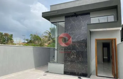 Casa com 3 dormitórios à venda, 120 m² por r$ 599.000 - jardim atlântico leste (itaipuaçu) - maricá/rj