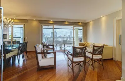 Apartamento tipo para venda em perdizes com 4 quartos, sendo 3 suítes, 214m²