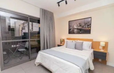 Apartamento tipo para venda em república com 1 quarto, 24m²