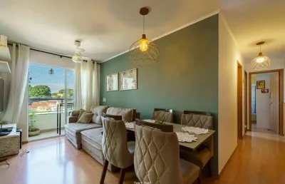 Apartamento tipo para venda em fundação da casa popular com 2 quartos, 54m²