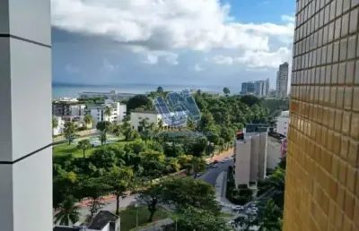 Apartamento nascente 4 suítes sendo 1 suíte master com closet 312m2 na ondina
