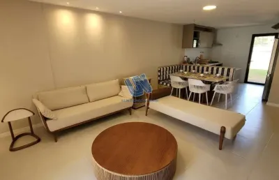 Casa em condomínio pé na areia 3 quartos sendo 2 suítes 150m2 com garden em itacimirim