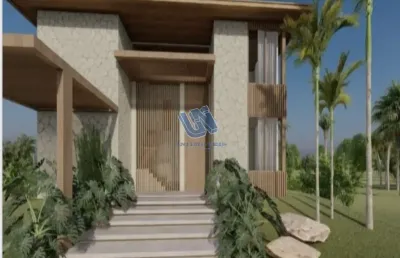 Casa em condomínio fechado com 5 quartos à venda na praia do forte, 2, praia do forte, mata de são joão, 455 m2 por r$ 3.790.000