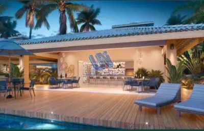 Village porto itacimirim com 2 quartos suites 70m2 em itacimirim