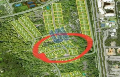 Terreno em condomínio fechado praia bella com área 600m2 em praia do forte