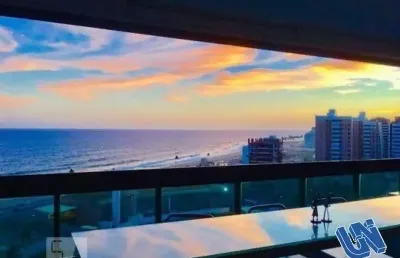 Apartamento 2 quartos sendo 1 suíte nascente com vista mar 80m2 em armação