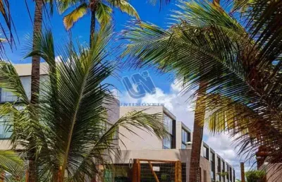 Village 3 quartos sendo 2 suítes com varanda gourmet 100m2 em itacimirim mobiliado 2 vagas cobertas frente mar