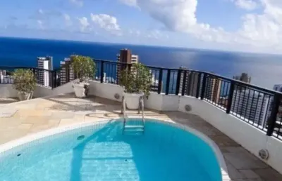 Espetacular cobertura com vista panorâmica  360° para venda no jardim apipema