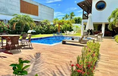 Casa de condomínio duplex com 5 suítes 280m2 a venda em guarajuba