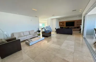 Apartamento 4 suítes no vale do loire no horto florestal 328m2