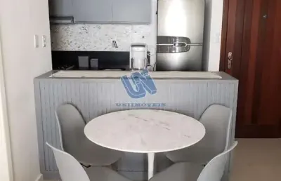 Apartamento para venda no caminho das arvores quarto e sala mobiliado 48m2