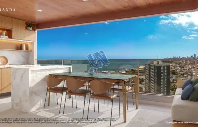 Rivê apartamento 3 quartos sendo 1 suíte com varanda gourmet 97m2 no rio vermelho