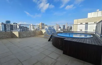 Apartamento cobertura duplex 3 quartos sendo 1 suíte com closet 228m2 no caminho das árvores