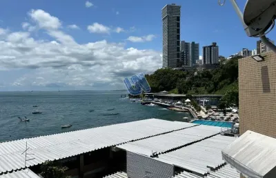 Apartamento duplex 5 quartos sendo 4 suítes com vista mar 400m2 na barra