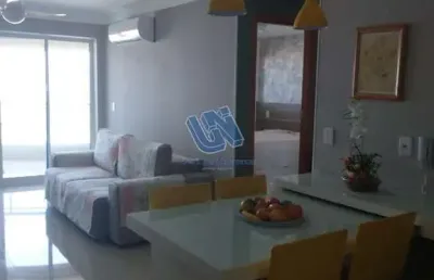 Apartamento porteira fechada quarto e sala com vista mar 60m2 em armação