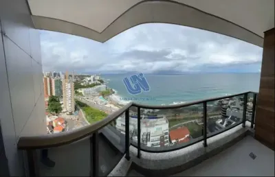 Mansão morro ipiranga residence nascente 4 suítes 210m2 na barra