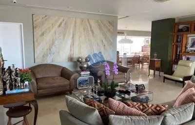 Apartamento 4 suítes com gabinete no vale do loire no horto florestal 328m2