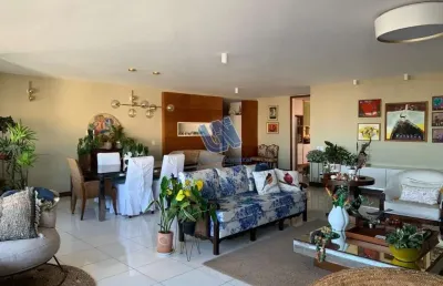 Apartamento 4 quartos suites 311m2 a venda na graça 4 vagas de garagem andar alto vista mar