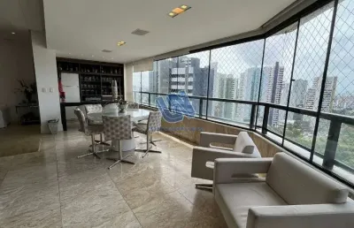 Apartamento 3 suítes com gabinete no reserva albalonga com 243m2 no horto florestal