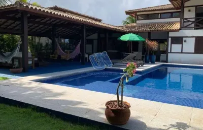 Casa em condominio fechado em praia do forte, 5 suites, a 10 min da praia e 5 min da vila.