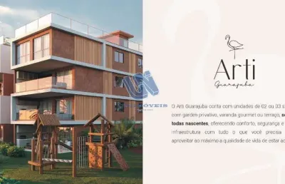 Apartamento 2 suítes 77,96m2 em guarajuba - camaçari