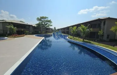 Bioflora residence com 2 suítes 70m2 em itacimirim 02 vagas de garagem
