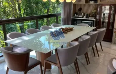 Apartamento decorado 3 suítes com 143m2 no em alphaville i