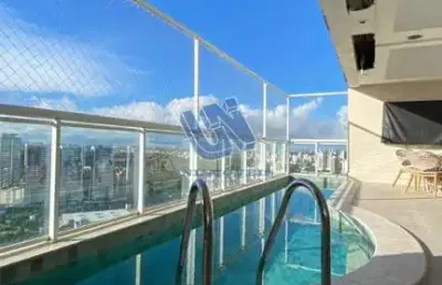 Apartamento 4/4 três  suítes 98m2 a venda na pituba