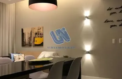 Lindo apartamento decorado quarto e sala no caminho das árvores 45m2 (taxas inclusas)