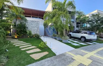 Casa duplex em condominio 5 suítes com closet em alphaville i com 770m2