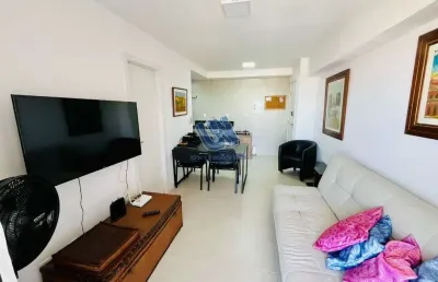 Premium stella maris apartamento quarto e sala mobiliado com varanda 46,18m2 em stella maris
