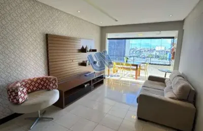 Apartamento dois quartos, mobiliado 70,00m2 para venda no caminho das arvores