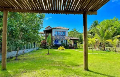Linda casa com 112m2 na península de maraú em taipu de fora/ba
