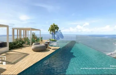 Lançamento no costa azul lit760 apartamento 1/4 suíte, com 45,00m2 no costa azul