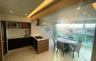 Apartamento quarto e sala decorado e mobiliado vista para cidade 59m2 no rio vermelho