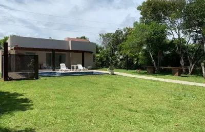 Casa em condomínio 3 quartos sendo 1 suite 200m2 em quinta das lagoas - itacimirim