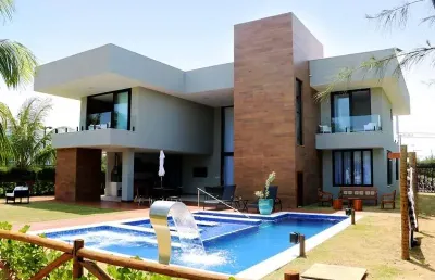 Casa de condomínio duplex com 8 suítes 362m2 a venda em guarajuba