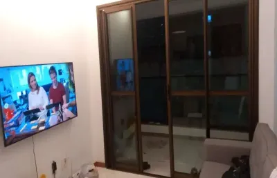 Apartamento quarto e sala sendo 1 suíte 48m2 à venda na pituba