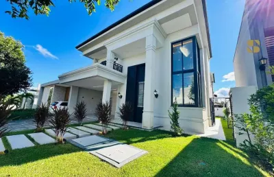 Casa em condomínio fechado com 4 quartos à venda na dos lagos, 15, condomínio residencial florais dos lagos, cuiabá por r$ 4.700.000
