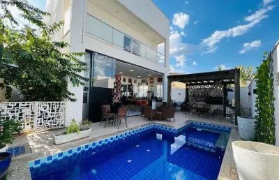 Casa em condomínio fechado com 4 quartos à venda na belvedere, 1, condomínio belvedere, cuiabá por r$ 2.300.000