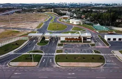 Terreno em condomínio fechado à venda na arquiteto hélder cândia, 6, ribeirão do lipa, cuiabá por r$ 350.000