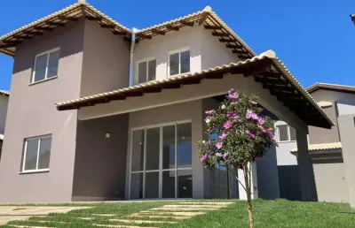 Casa em condomínio fechado com 3 quartos à venda na rua dezoito, 1, bom clima, chapada dos guimarães por r$ 1.085.000