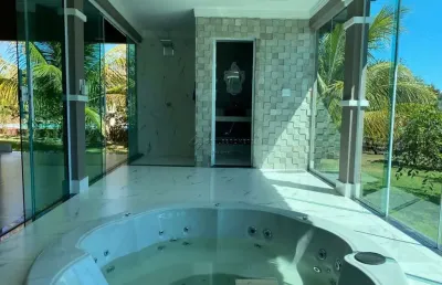 Casa em condomínio fechado com 3 quartos à venda na lago do manso, 90, zona rural, chapada dos guimarães por r$ 2.500.000