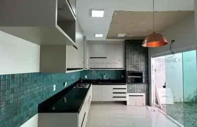 Casa em condomínio fechado com 3 quartos à venda na mario andreazza, 2, petrópolis, várzea grande por r$ 420.000